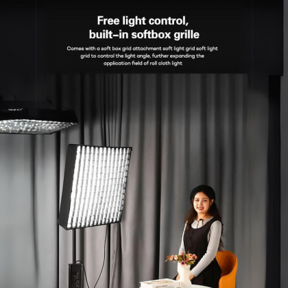 GS LitBox Flex 160w Foldable LED Video Panel Light 3200-5600K Bi-Color CRI 97+
