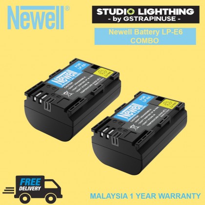Newell Battery LP-E6 Camera Battery pack For Canon 5D Mark II III 7D 60D EOS 6D 70D 80D for canon accessories