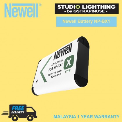 Newell Battery NP-BX1 For Sony DSC-H400, HX300, HX400V, HX50V, HX60
