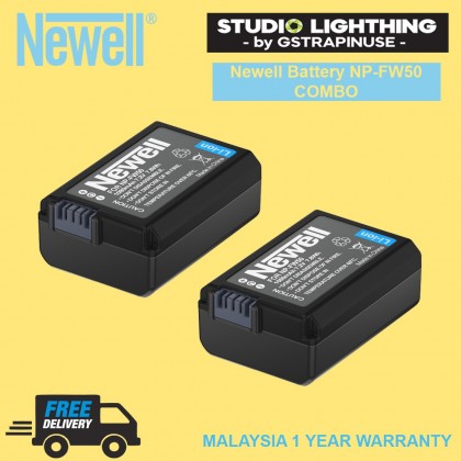 Newell Battery NP-FW50 For Sony NEX-3, NEX-C3, NEX-5, NEX-5N, NEX-7 oraz Sony Alpha A33, A35, A55