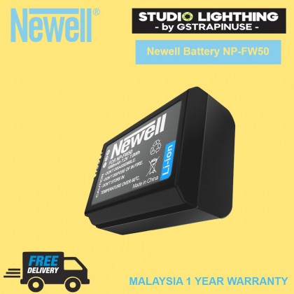 Newell Battery NP-FW50 For Sony NEX-3, NEX-C3, NEX-5, NEX-5N, NEX-7 oraz Sony Alpha A33, A35, A55