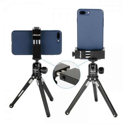 ULANZI ST-2S METAL SMARTPHONE TRIPOD MOUNT ADAPTER WITH COLD SHOE