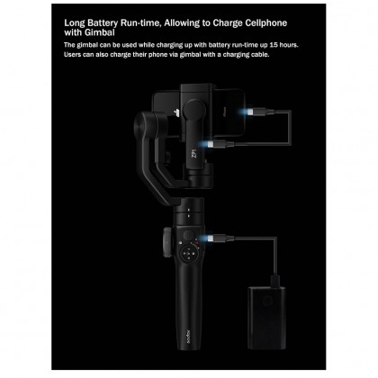 Godox ZP1 3-Axis Smartphone Gimbal Stabilizer Auto-Tracking Vlog Youtuber Live Video Record For Smartphone