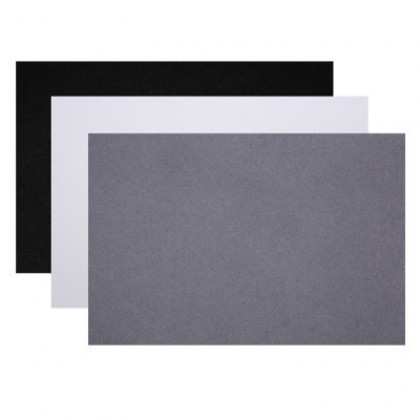 Wall Mounted Manual Chain Backdrop Kit with 4 Colour Paper Backdrop Starter Kit (2.72X11M)