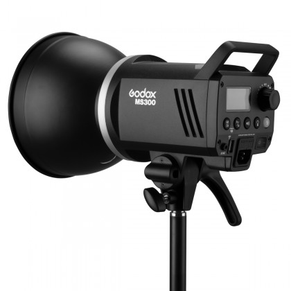 Godox MS300 300w Studio Strobe Single Light Kit
