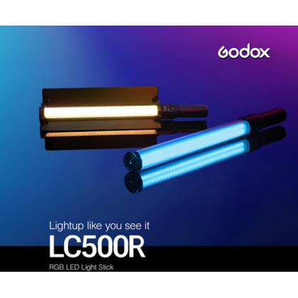 Godox LC500R 2500K-8500K RGB Full Color LED Light Stick Lighting Effects CRI 96 TLCI 98